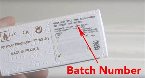 creed batch number